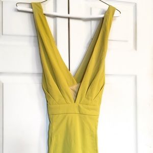 Fashion Nova Lime Pyramids Romper